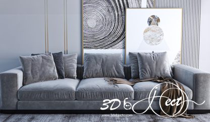 3 Seats Sofa