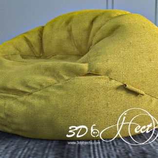 Arm chair pouff
