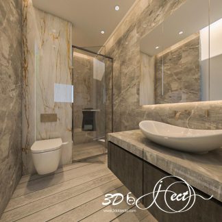 Bathroom marble