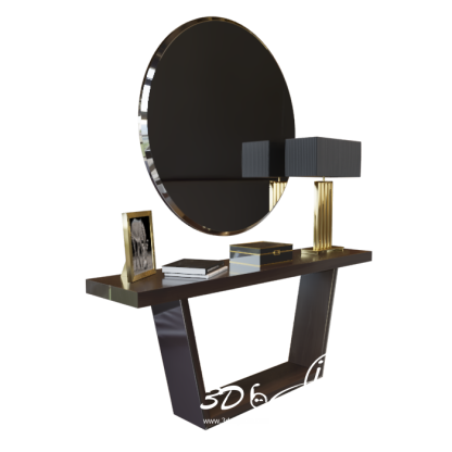 Console with mirror 01
