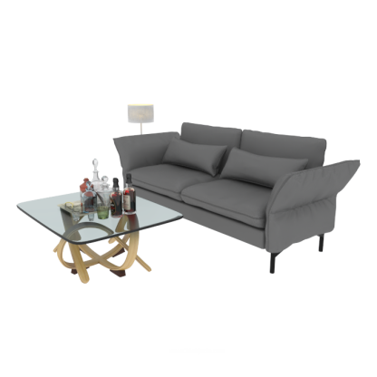 Sofa with table