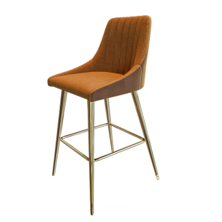 Orange and Gold Chair