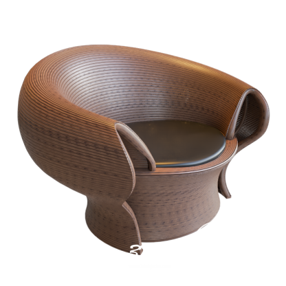 Wood Armchair