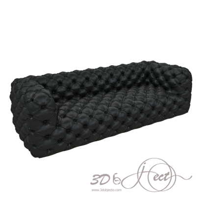 Black Leather Sofa