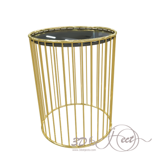 Gold Side Table