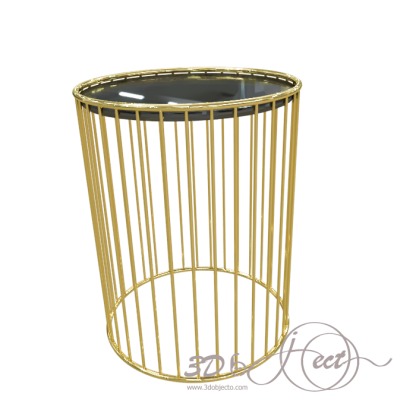 Gold Side Table