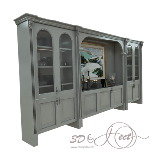 Gray Cabinet