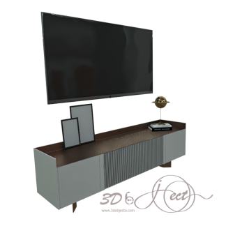 TV Stand with TV