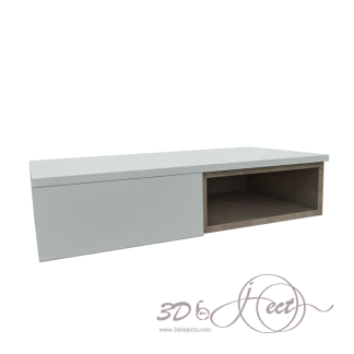 White TV Stand