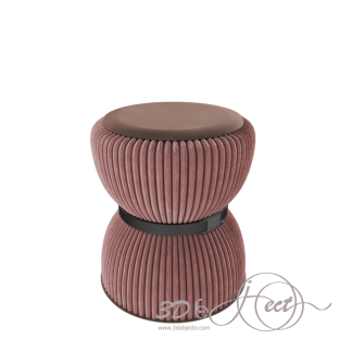 Pink Pouf