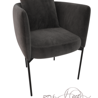 Gray Armchair